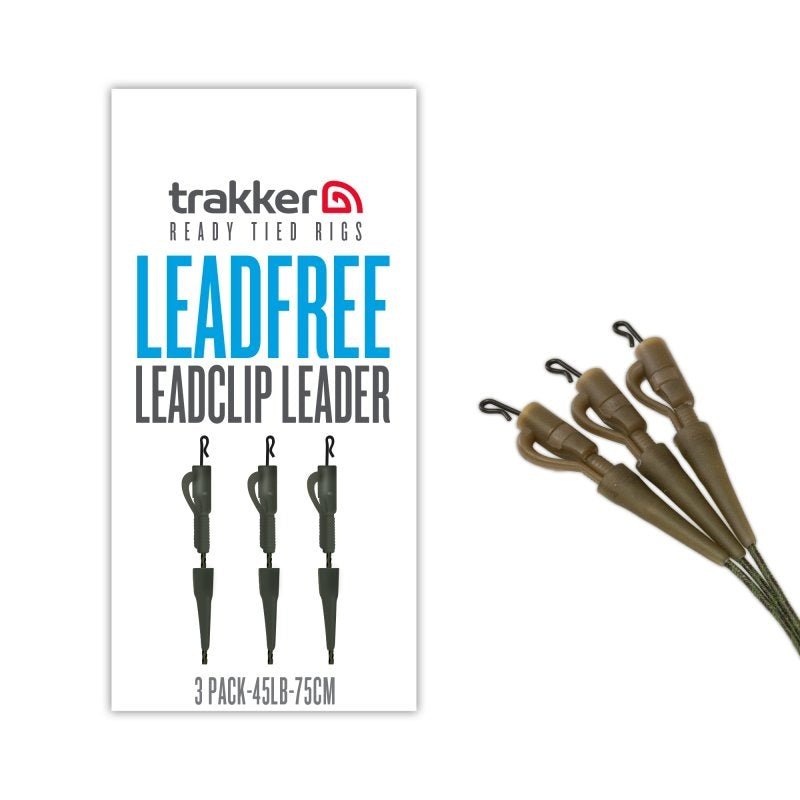 Trakker LeadFree - Leadclip Leader - 3pcs - 75cm - KarperCentrale