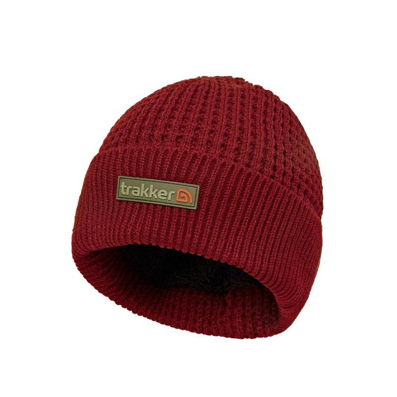 Plum textured - beanie