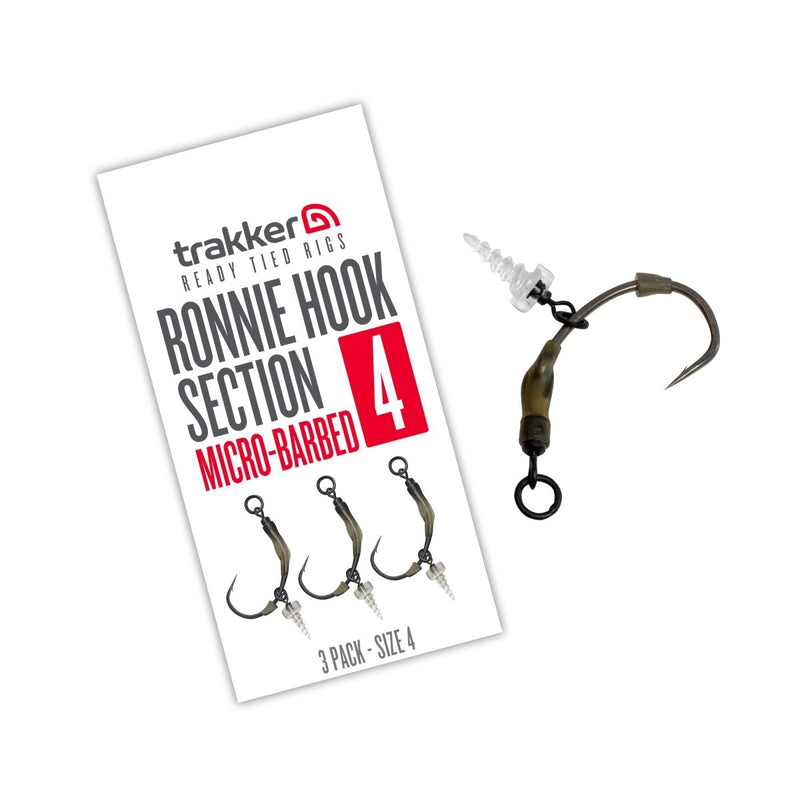 Ronnie Hook Section Pack - 3 Pack - Micro Barbed