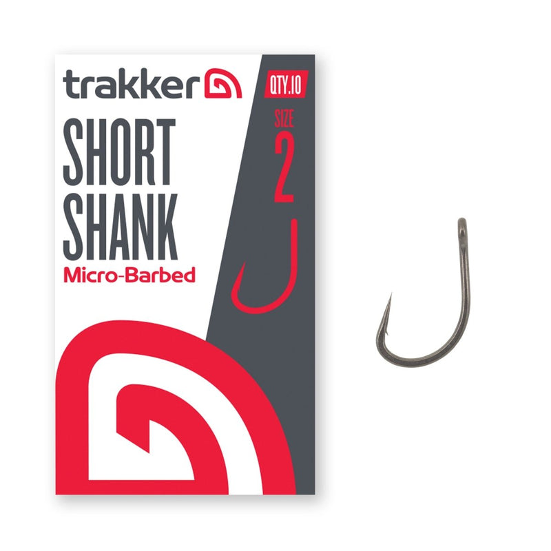 Short Shank Hooks - Micro Barbed